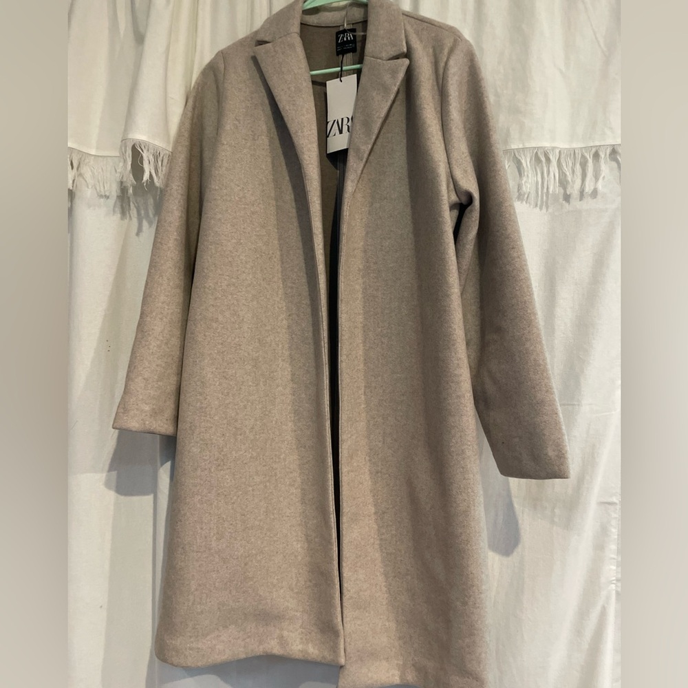 Women’s Zara soft pea coat